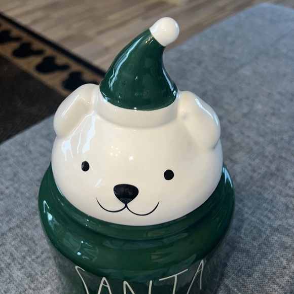 Rae Dunn - Santa paws Christmas canister - Picture 2 of 4